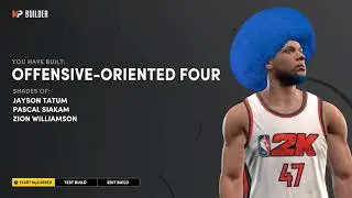 HOW to MAKE the BEST OFFENSIVE ORIENTED FOUR on NBA 2K21 NEXT GEN! RARE BUILD 2K21 NEXT GEN!