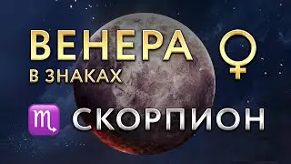 Венера в Скорпионе. Астролог Алла Суходольская