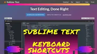 5 helpful Sublime text  keyboard shortcuts