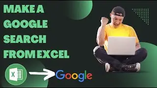 How to make a google search from excel using VBA | VBA Google search | Open google from VBA Excel |