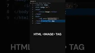 Insert image in HTML | Html Image Tag #html