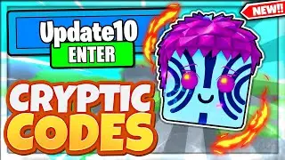 ALL NEW SECRET *CRYPTIC* UPDATE 10 CODES In Roblox Slashing Simulator!