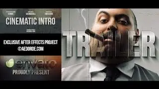 After Effects Template - Cinematic Intro / Action Movie Trailer