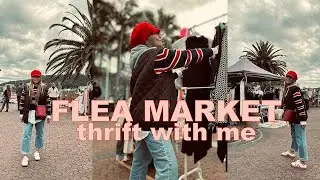 FLEA MARKET THRIFT WITH ME 🛍  DRIFTERS WHARF FLEA MARKET 🛍  THE JO DEDES AESTHETIC