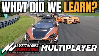 Practice Makes Podium? - ACC Multiplayer Race - McLaren 720S Evo at Spa - Assetto Corsa Competizione