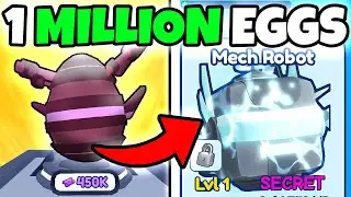 I HATCHED 1 MILLION CYBER EGGS FOR A SECRET! (Bubblegum Simulator Infinity)