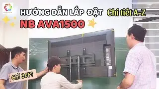 Hướng Dẫn A-Z Lắp Đặt Giá Treo TV Di Động NB AVA1500 Nhanh Chóng Chỉ 30 Phút