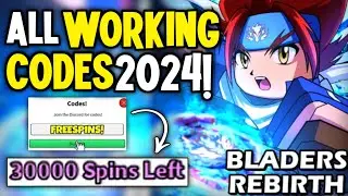 *NEW* ALL WORKING CODES FOR BLADERS REBIRTH IN 2024! ROBLOX BLADERS REBIRTH CODES