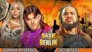 Dominik Mysterio vs Jacob Fatu Full Match WWE Bash In Berlin 2024 Highlights