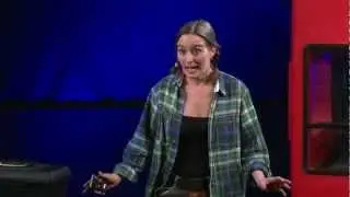 Lena Edlund: How to build a house with no money -- or electricity