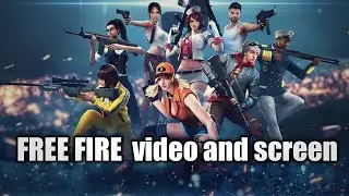 Free Fire and screen Non copyright.