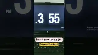 Get Flip clock like #macos in #windows for #free.
