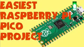 EASIEST Raspberry Pi Pico Project (Onboard LED Blinking Tutorial)