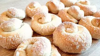 Delicious Cookies on Kefir with Sugar