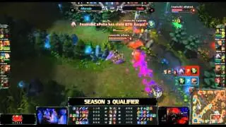 Fnatic xPeke misses the Kill on Caitlyn - League of Legends EU LCS