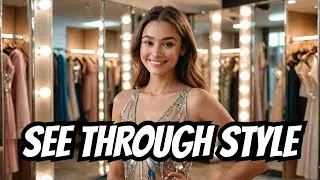 [4K] Transparent Try On Haul | Get Ready With Karina (2024)