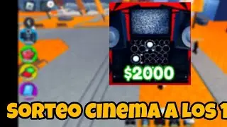 SORTEO CINEMA EN VIVO | ROBLOX TOILET TOWER DEFENSE