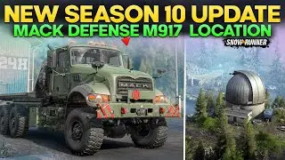 New Mack Defense M917 Hidden Location in Season 10 Update Region SnowRunner Everything Need to Know