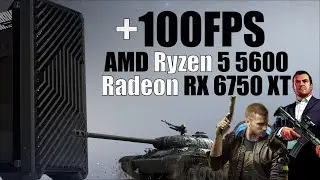 RX 6750 XT 12GB + Ryzen 5 5600 : Test in Games - Benchmark with RX 6750 XT