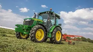 Theme song from Here Comes A Tractor | For kids and children who love John Deere | Lyric Video