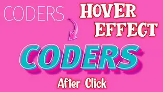 Text Hover Effect Animation || Hover effect in CSS || Ashutosh Python