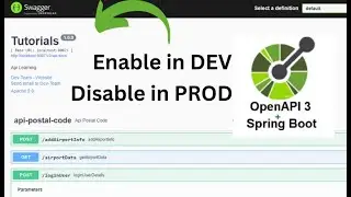 How to Disable Swagger In Production | Springdoc Open Api | Profiling In SpringBoot