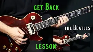 how to play "Get Back" on guitar by The Beatles | guitar lesson tutorial