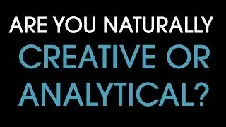 Are you creative or analytical? Find out in 5 seconds.