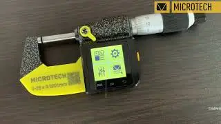 Надточний суб-мікронний мікрометр с бездротовою передачею данних