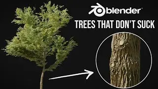 Creating Photorealistic Trees That Don't Suck! Blender Tutorial