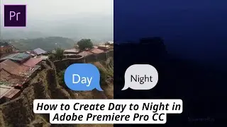 How to Create Day to Night in Adobe Premiere Pro CC || CINEMATIC DAY for NIGHT in PREMIERE PRO