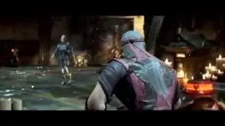 Mortal Kombat X - Cassie Cage vs Liu Kang INTRO