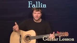 Fallin (Jake Bugg) Easy Guitar Lesson How to Play Tutorial Capo 3rd