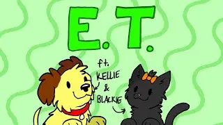 ET IS AN ALIEN MEME ft. Kellie & Blackie 🐶🐈‍⬛