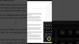 PDF Automatic Scrolling Shortcut Key