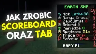 Jak zrobić SCOREBOARD i TAB w Minecraft? (SternalBoard plugin)