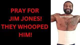 Jim Jones BEATEN in fight at airport! Love and Hip Hop star! 