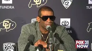 CU coach Deion Sanders news conference after loss against Oregon