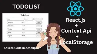 Todo List With React | Context Api | And Local Storage