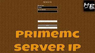 Minecraft Primemc Server IP Address