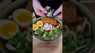 Anime Chefs making Ramen in Real Life 👨‍🍳🍜 #asmr #ramen #foodwars #jojo #onepiece #anime #manga