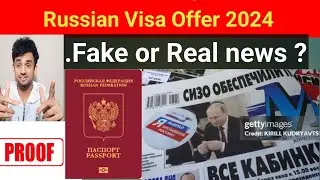 Russian Visa Offer 2024 | Real Or Fake ? | #russia #russiavisa #visa