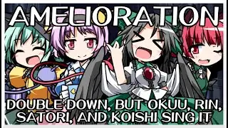 Amelioration - Double Down [Touhou V. Mix] / but Okuu, Rin, Satori, and Koishi sing it - FNF Covers