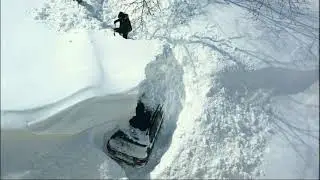 Рекордные снегопады на САХАЛИНЕ. Record snowfalls on SAKHALIN.