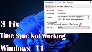 Time Sync Not Working On Windows 11 - 3 Fix How To