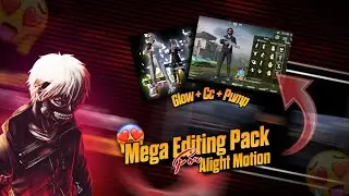 MEGA EDITING GLOW 🔥 | CC AND PUMPS 🚩 LIKE AFTER EFFECT 🥶 | PACK BY REMO EDITS 💦