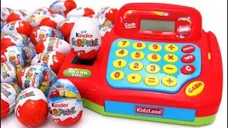 Cash Register Toy and Surprise Eggs with Mrs Rainbow