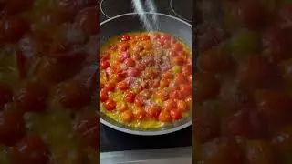 15 Minute Fresh Cherry Tomato Pasta