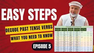 Decoding Arabic Past Tense Verbs: What you NEED to know