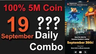 19 September daily combo 5M coin